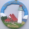 Seul Choix Point, MI, Round Ornament #166RO