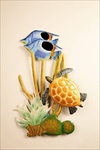 Metal Art Wall Hanging - Sea World - #33451