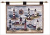 Tapestry Wall Hanging - East Coast Lighthouses