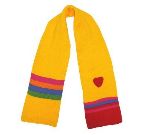 Hearts Knit Scarf