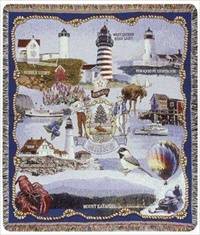 Blanket / Throw - Maine Group 1 #TPM542