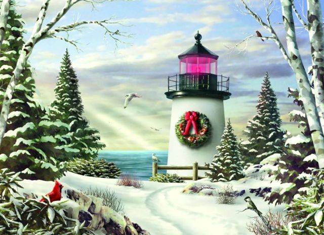 Christmas Cards - Sailing on By #52328