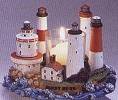 Lighthouse Circle Votive Candleholders - New Jersey