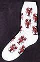 Hi Bulk Ladies Novelty Socks - Lobster