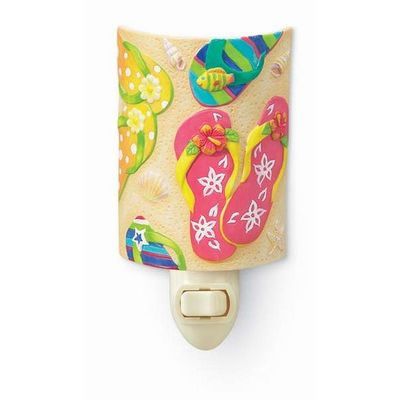 Porcelain Night Light: Flip Flop