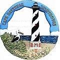 Cape Hatteras Round Ornament